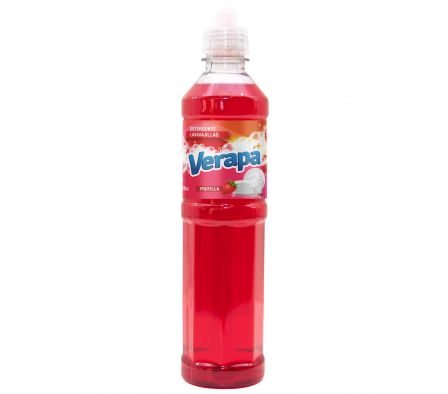 DETERGENTE FRUTILLA VERAPA 500ML (12)