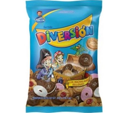 GALLETITA SURTIDAS DIVERSION ARCOR 400GR (21)