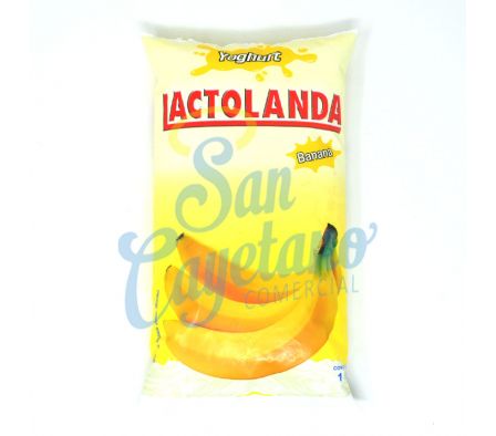 YOGUR FRUTTIGURT BANANA SACHET LACTOLANDA  1LT