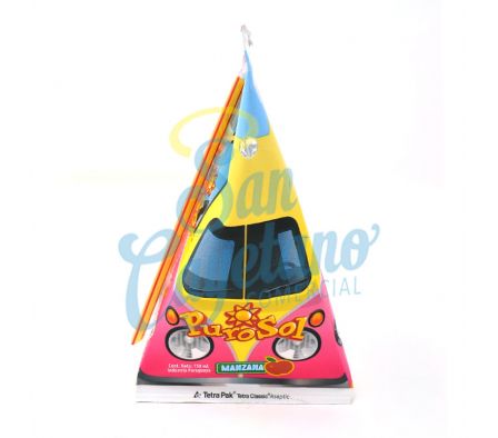 JUGO DE MANZANA PURO SOL KIDS 150ML (12)