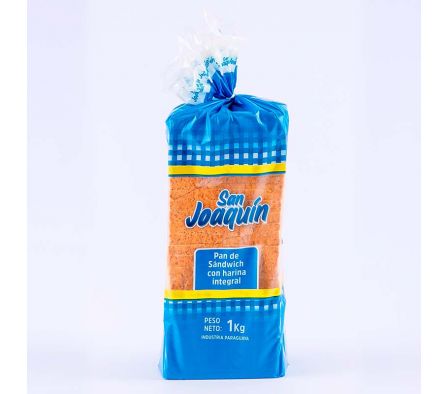 PAN PARA SANDWICH INTEGRAL SAN JOAQUIN 1KG