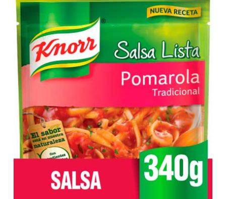 SALSA POMAROLA TRADICIONAL KNORR 340GR (24)