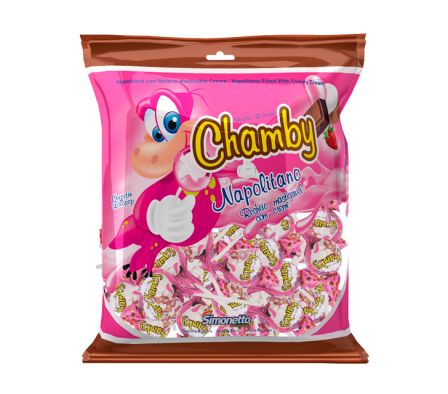 CHUPETIN C/CHICLE CHAMBY NAPO SIMONETTO 432GR(20)