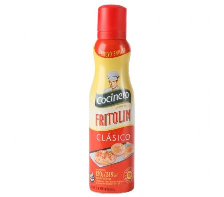 ACEITE GIRASOL FRITOLIN COCINERO AEROSOL 120G.(12)