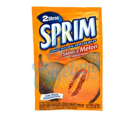 JUGO EN POLVO MELON SPRIM 25GR (10)