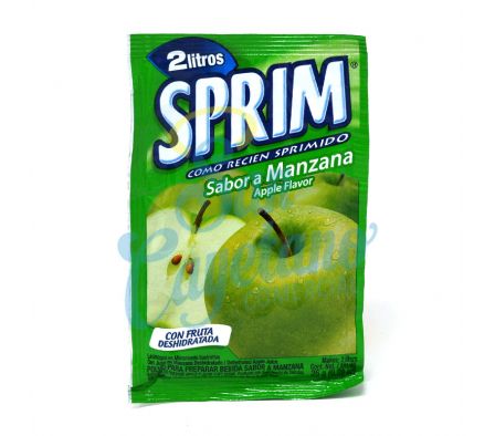JUGO EN POLVO MANZANA SPRIM 25GR (10)