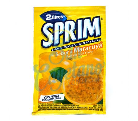 JUGO EN POLVO MARACUYA SPRIM 25GR (10)