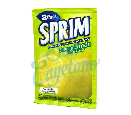 JUGO EN POLVO LIMON SPRIM 25GR (10)