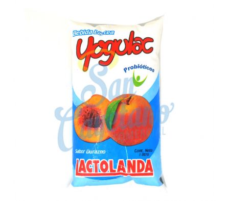 BEBIDA LACTEA DURAZNO SACHET YOGULAC 1LT