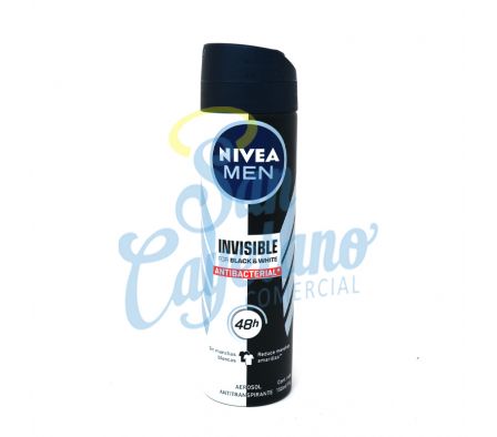 DESODORANTE ANT INV BLACK&WHITE48HSNIVEA 150ML(12)