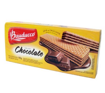 WAFER CHOCOLATE BAUDUCCO 140GR (24)