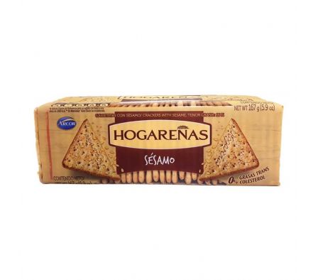 GALLETITA SESAMO HOGAREÑA 167GR (36)