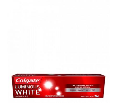 CREMA DENTAL COLGATE LUMINOUS WHITE 90GR.(48)