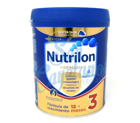 LECHE POLVO FOR.INF.PREMIUN+3 12M NUTRILON 800GR