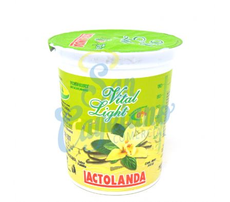 YOGUR VAINILLA VITAL LIGHT LACTOLANDA  350GR.