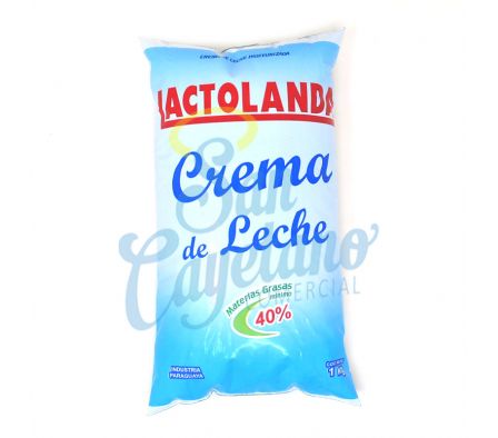CREMA DE LECHE LACTOLANDA SACHET 1LT