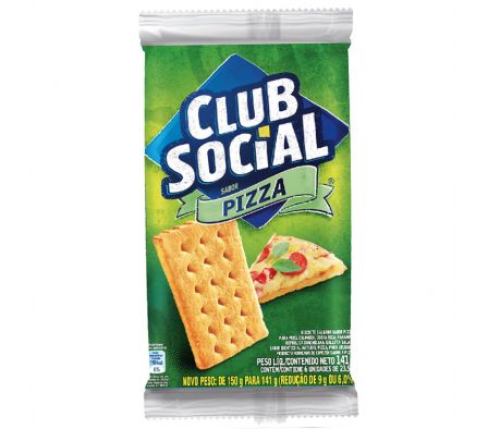 GALLETITAS SALADA PIZZA CLUB SOCIAL PACK 6U 44GR