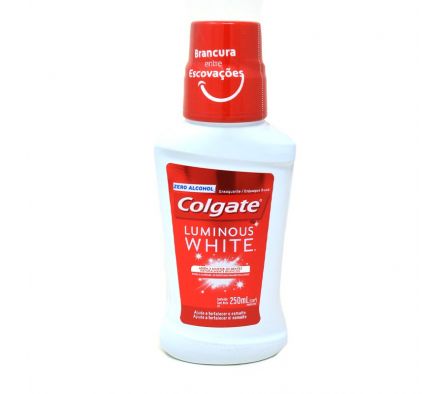 ENJUAGUE BUCAL PLAX LUMI WHITE COLGATE 250ML.(12)