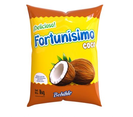 BEBIDA LACTEA COCO SACHET FORTUNISIMO 1LT 