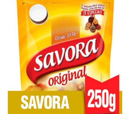 MOSTAZA  ORIGINAL SAVORA DOYPACK  250GR (12)