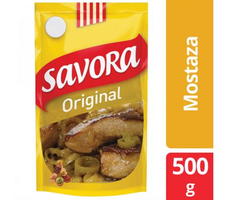MOSTAZA ORIGINAL SAVORA  DOYPACK 500 GRS (15)