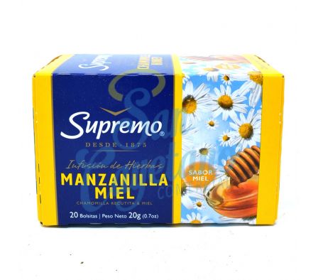 TE SUPREMO MANZANILLA C/MIEL 20 (48)