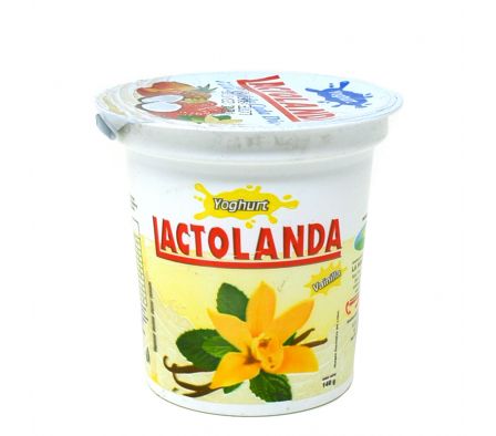 YOGUR ENTERO VAINILLA LACTOLANDA 140GR