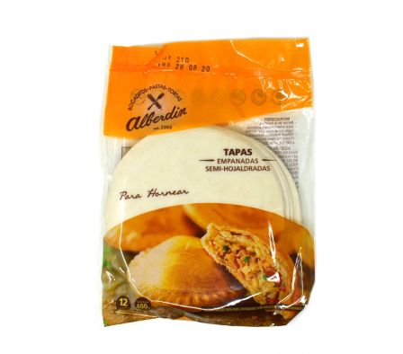 DISCO DE EMPANADA PARA HORNO GRANDE ALBERDIN 15CM