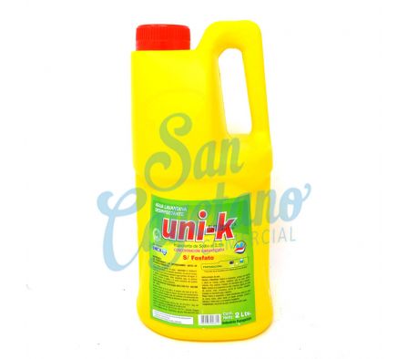 LAVANDINA 2 ,5% CONCENTRADA UNI-K BOT 2 LTS (6)