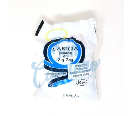ALGODON ZIG-ZAG CARICIA 10GR (50)