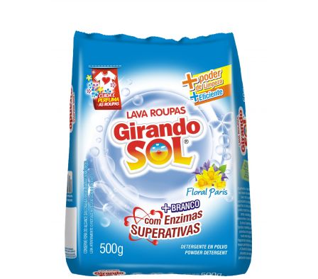 DETERGENTE EN POLVO F.PARIS GIRANDO SOL X400GR(24)