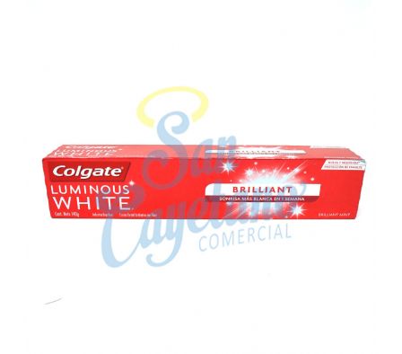 CREMA DENTAL LUMINOUS WHITE COLGATE 140GR.(48)