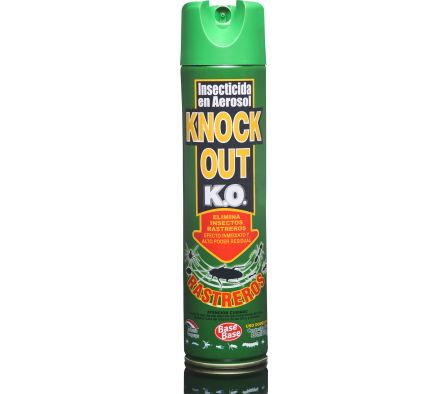 INSECTICIDA AEROSOL KNOCK OUT RASTREROS 330ML (12)