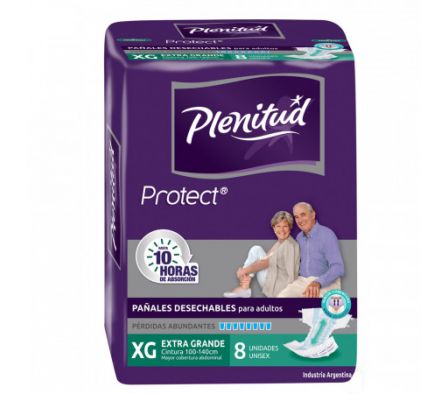 PAÑAL DESECHABLE PROTEC XG PLENITUD 8UND 