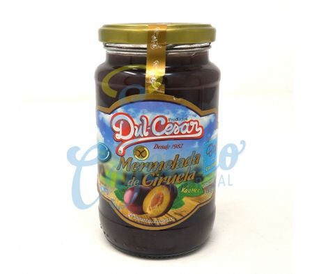 MERMELADA DE CIRUELA LIGHT DULCESAR 380GR (12)