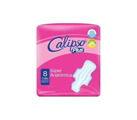 TOALLA FEMENINA SUPER ANATOMICA C/CA CALIPSO8U(50)