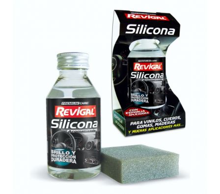 SILICONA CON ESPONGA APLICADORA REVIGAL 125CC(12)
