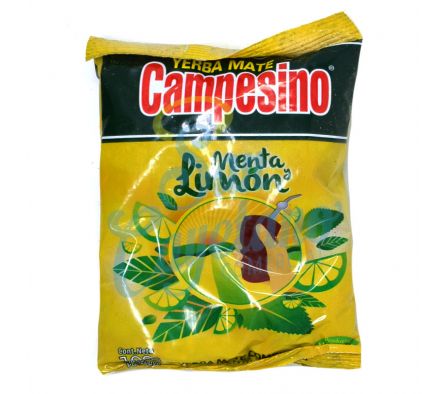 YERBA MATE MENTA/LIMON CAMPESINO X 100 GRS (50)