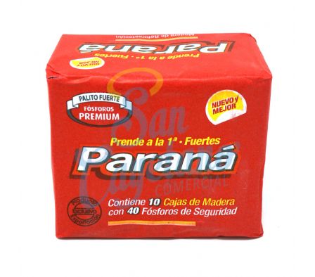 FOSFORO PARANA CHICO 40UN X10  (6X20)