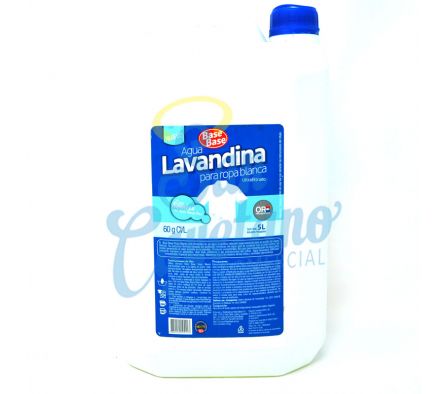 LAVANDINA ROPA BLANCA BASE BASE 5 LTS