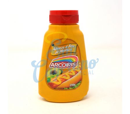 MOSTAZA ARCOIRIS POMO 240 GRS (12)