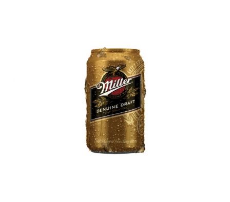 CERVEZA GENUINE DRAFT LATA MILLER 350ML (6)