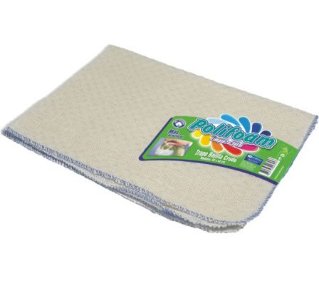 TRAPO REJILLA COLOR CRUDO 50X40 (25)