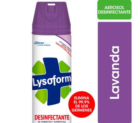 DESINFECTANTE LAVANDA AEROSOL LYSOFORM 360ML (12)