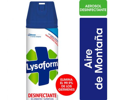 DESINFECTANTE AIRE DE MONT/AER LYSOFORM 360ML(12)