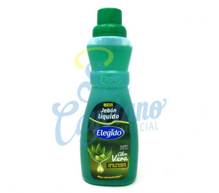 JABON LIQUIDO ALOE VERA ELEGIDO 500ML (24)