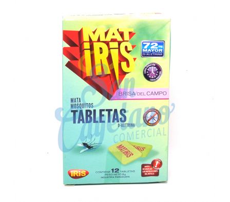 TABLETA MATAMOSQUITO BRISAS D/CAMPO MATIRIS 12(20)