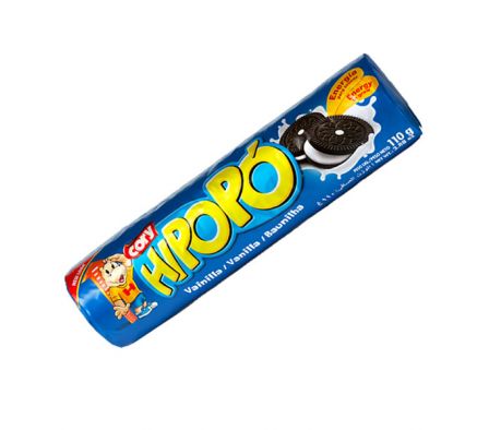 GALLETITA RELLENA VAINILLA HIPOPO 80GR (36)