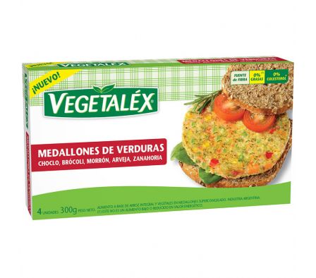 MEDALLONES DE VERDURA VEGETALEX 300GR(30)