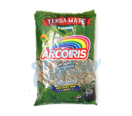 YERBA MATE TRADICIONAL ARCOIRIS 250GR (20)